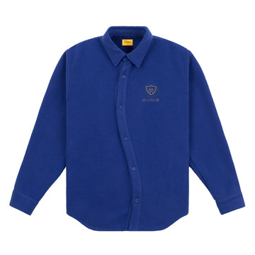 Crest Wool Shirt - Blue