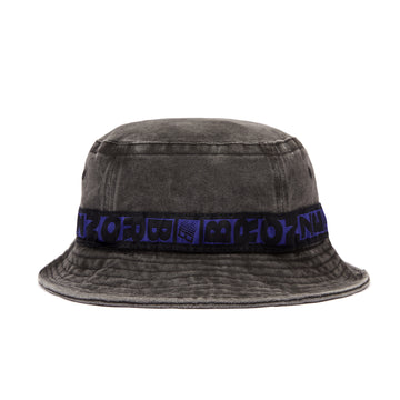 Bucket Hat Washed - Black