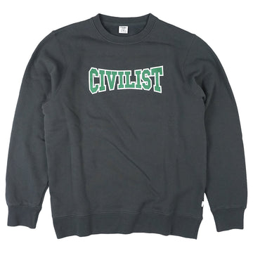 Civilist Club Crewneck – Charcoal