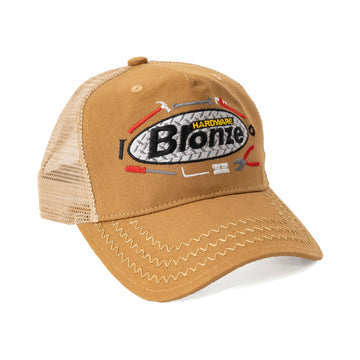 Tool Time Trucker Hat- Cardboard Brown