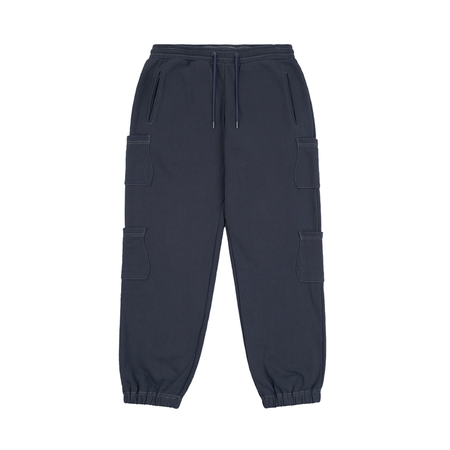 French Terry Pocket Pants - Marine