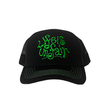 Doodle Trucker Hat - Green/Black