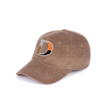 D Chenille Corduroy Cap - Sand