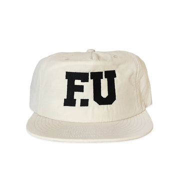 FU Nylon Snapback - Ecru