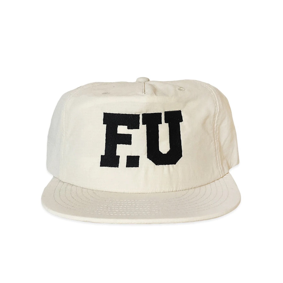 FU Nylon Snapback - Ecru