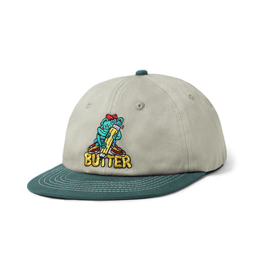Martian 6 Panel Cap - Khaki/Forest