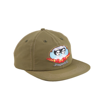 Twin Flames Hat - Army Green