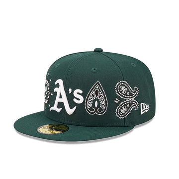Oakland Athletic Paisley 59FIFTY - Green