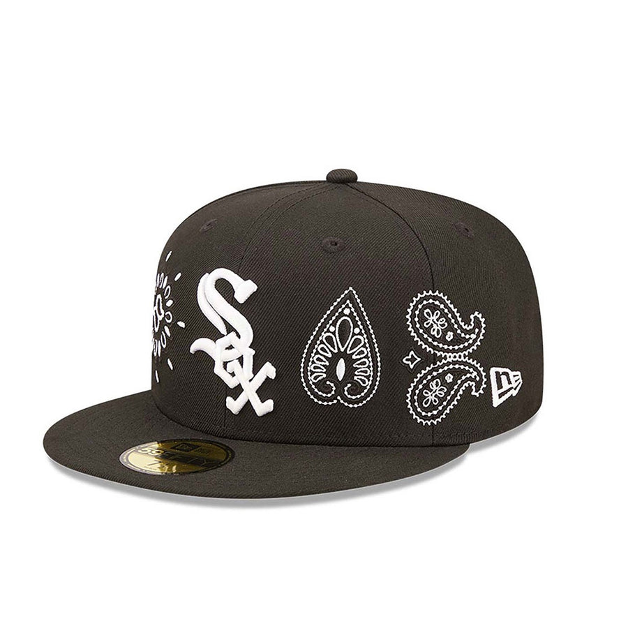 Chicago White Sox Paisley 59FIFTY - Black