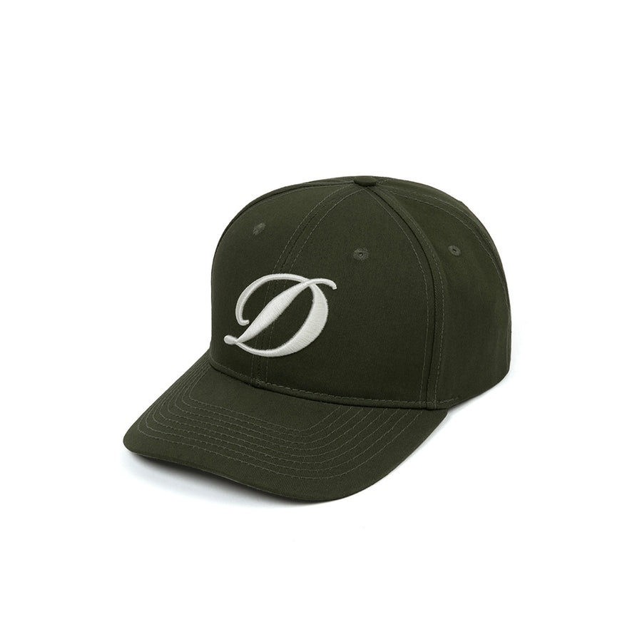 Cursive D Baseball Cap - Forest