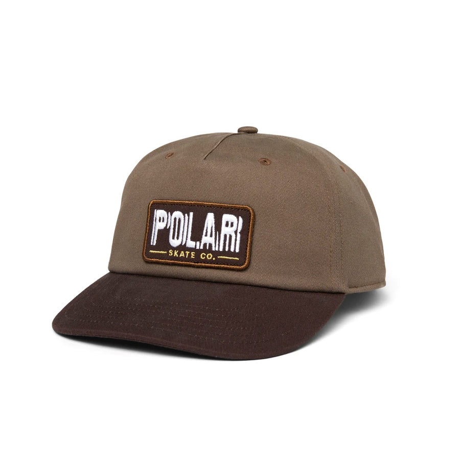 Earthquake Patch Cap - Brown