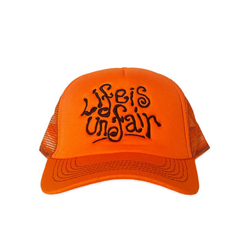 Doodle Trucker Hat - Orange