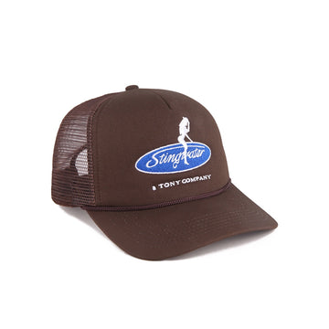 Konbini Cowgirl Trucker Hat - Brown