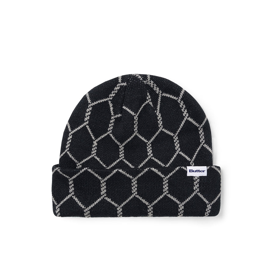 Chain Link Beanie - Black