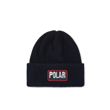 Earthquake Merino Beanie - Navy