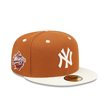 New York Yankees MLB World Series Trail Mix Brown Fitted