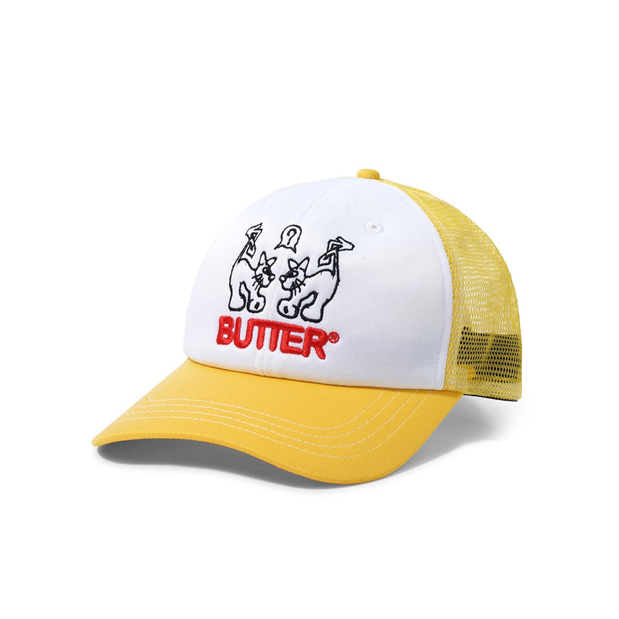 Jun Trucker Cap - Yellow