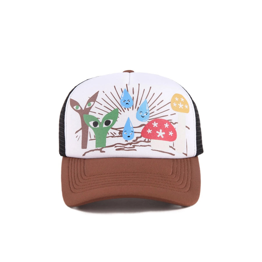 Family Gathering Truck Hat - Brown