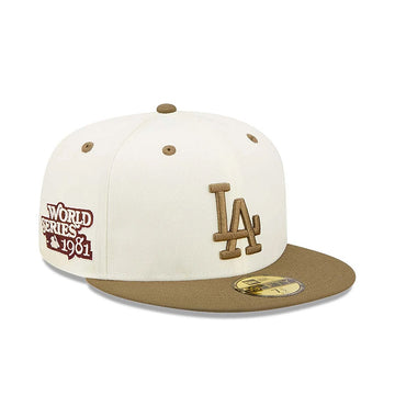 LA Dodgers MLB World Series Trail Mix White Fitted