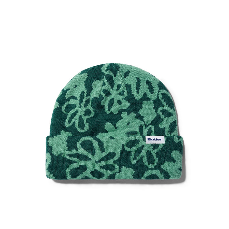 Flowers Beanie - Forest