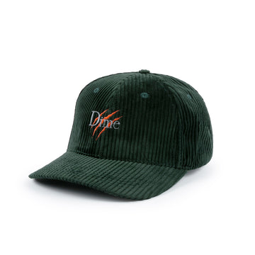 Dino Corduroy Cap - Dark Forest