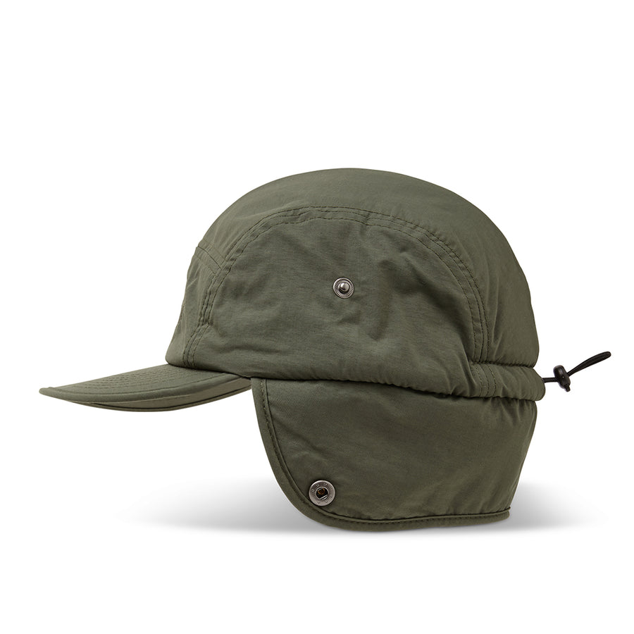 Sherpa Flap Cap - Army Green