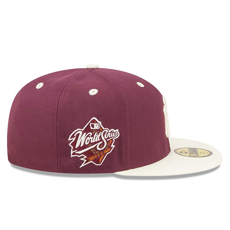 New York Yankees MLB World Series Trail Mix Red Fitted