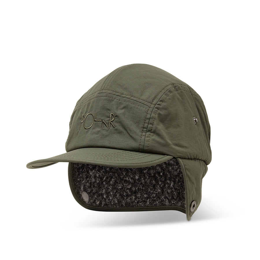 Sherpa Flap Cap - Army Green