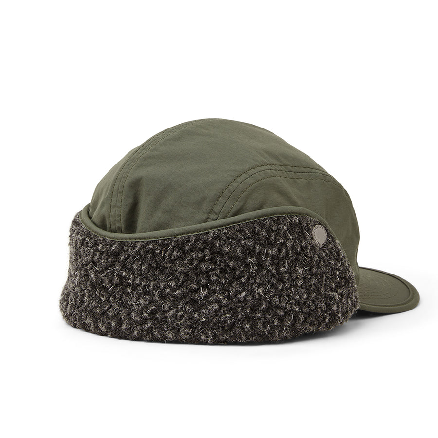 Sherpa Flap Cap - Army Green