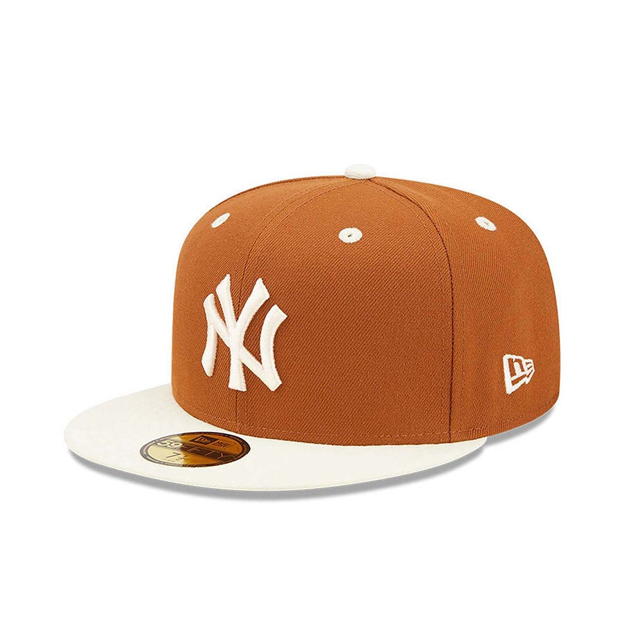 New York Yankees MLB World Series Trail Mix Brown Fitted