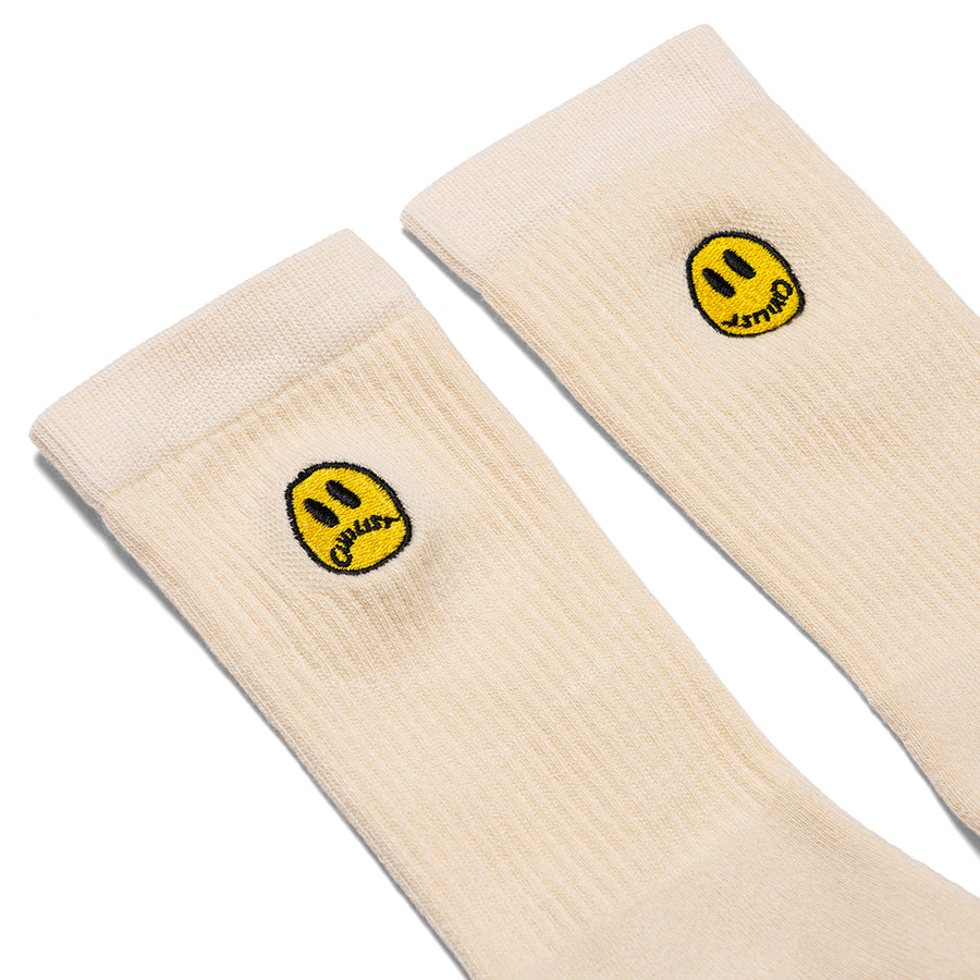 Mini Smiler Socks - Off White 22