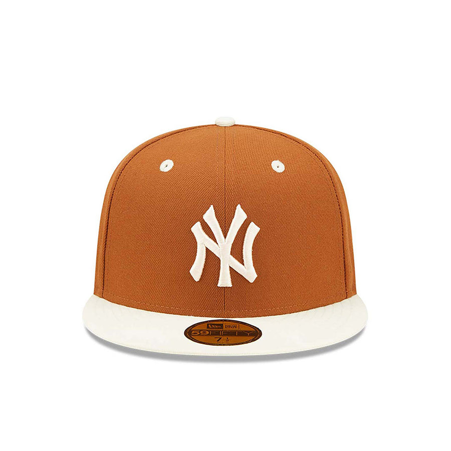 New York Yankees MLB World Series Trail Mix Brown Fitted