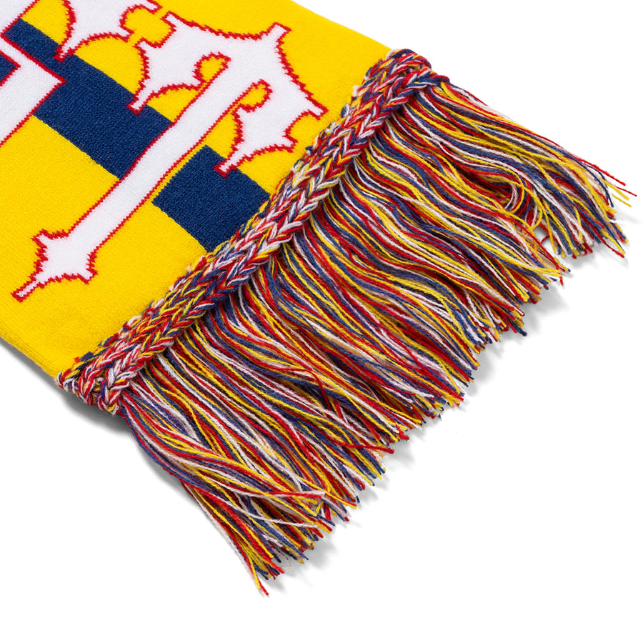 Spike Scarf - Yellow