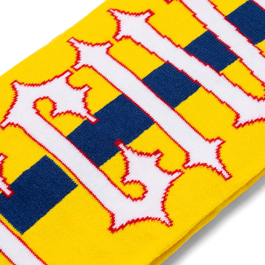 Spike Scarf - Yellow
