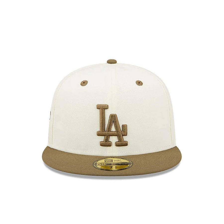 LA Dodgers MLB World Series Trail Mix White Fitted