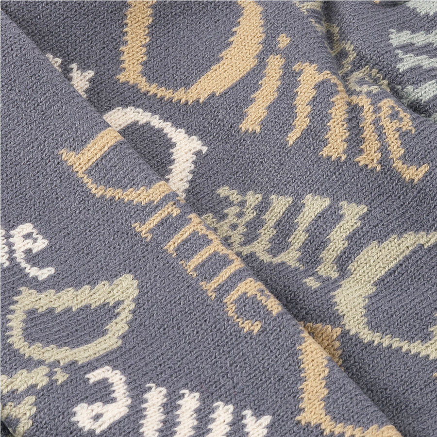 Haha! Beanie - Warm Gray