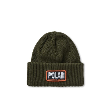 Earthquake Merino Beanie - Army Green