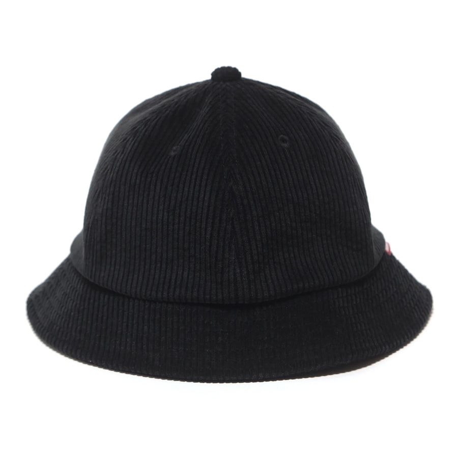 Corduroy Bell Hat - Black
