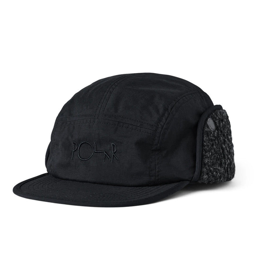 Sherpa Flap Cap - Black