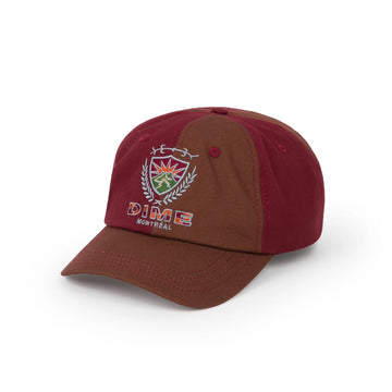 Split Crest Cap - Maroon