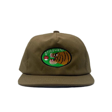 V Speshal Tiger Canvas Hat - Brown
