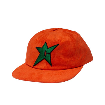 C- Star Suede Cap - Orange
