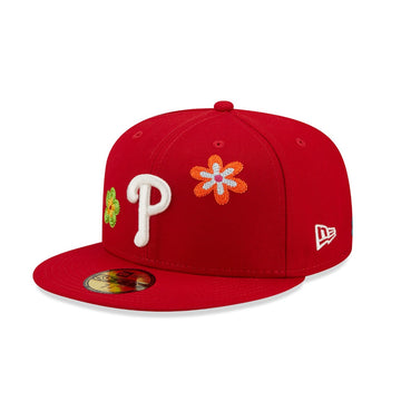 Philadelphia Phillies MLB Flower Red 59FIFTY Fitted Cap