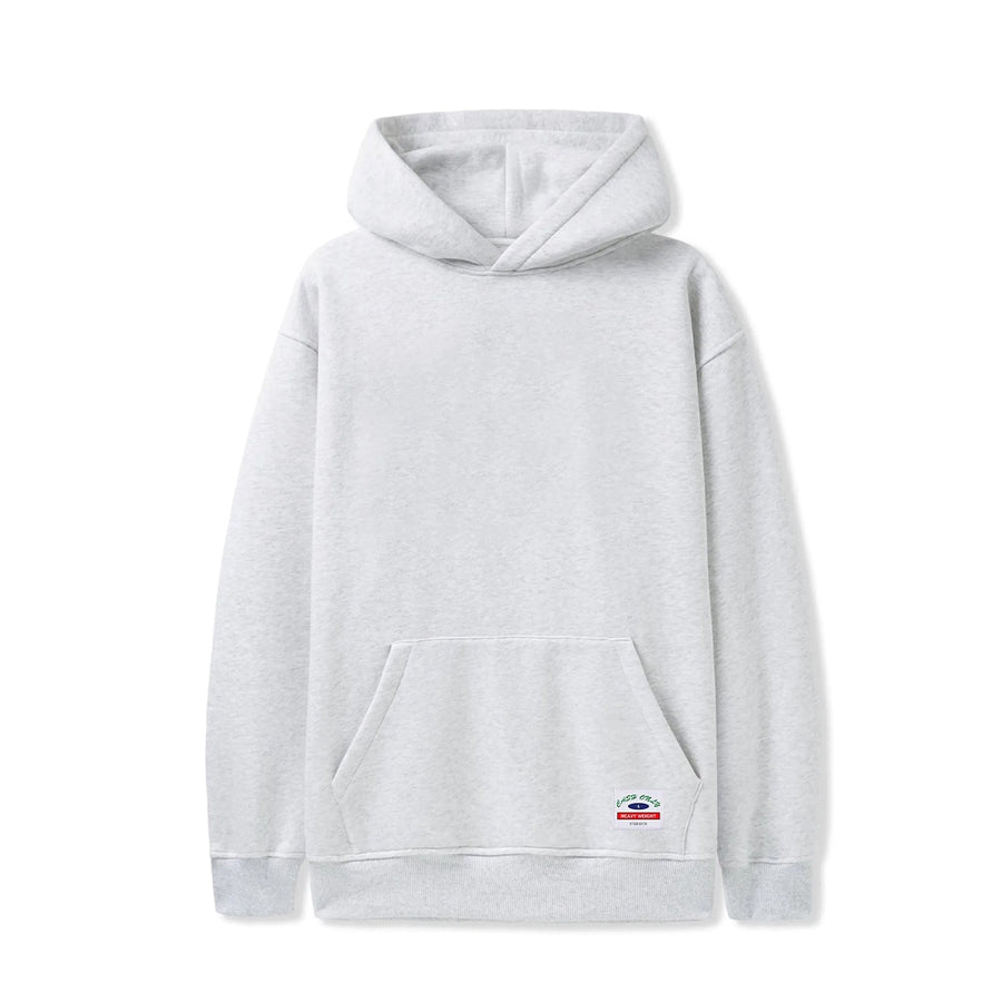 Heavy-Weight Basic Pullover Hood  - Ash