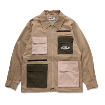 Multi Pocket Jacket - Khaki