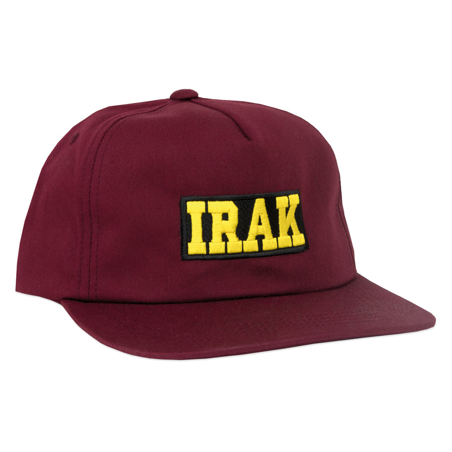 Irak Logo Hat - Maroon