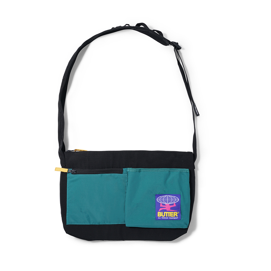 Terrain Carry Side Bag - Black/Teal