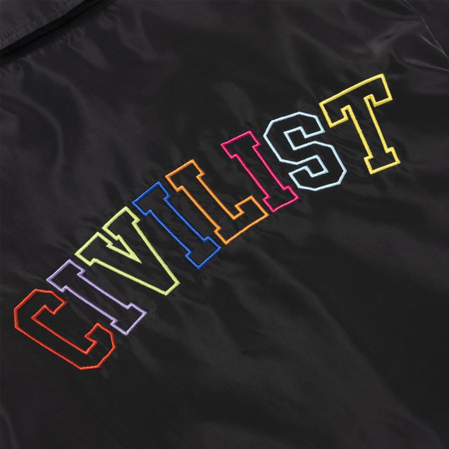 Civilist Coaches Jacket - Black