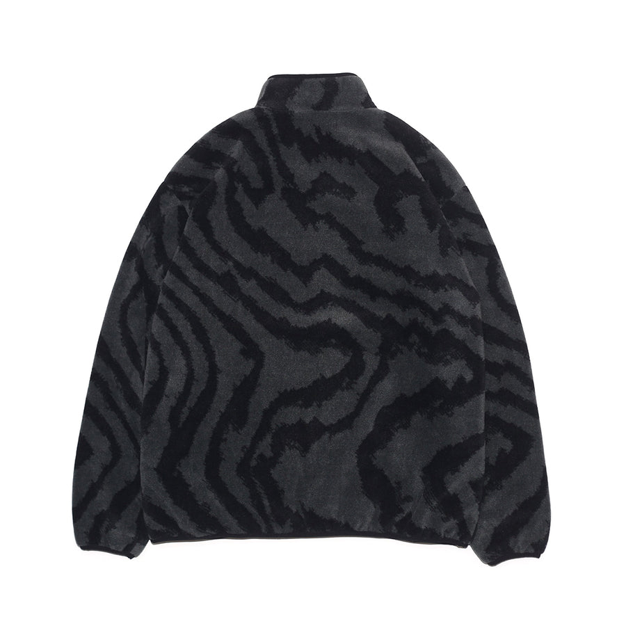 Wave Fleece Jacket - Black