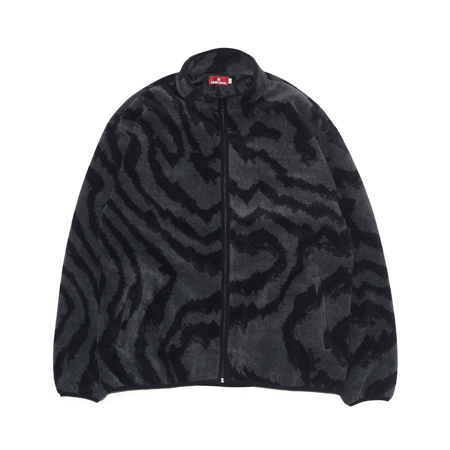 Wave Fleece Jacket - Black